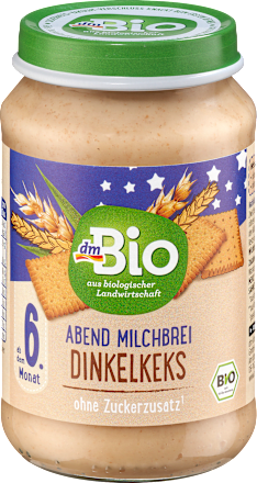 Abendbrei Milch Dinkelkeks ab dem 6. Monat, 190 g