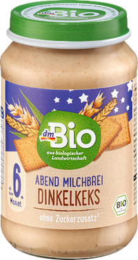 Abendbrei Milch Dinkelkeks ab dem 6. Monat, 190 g