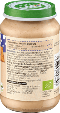 Abendbrei Milch Dinkelkeks ab dem 6. Monat, 190 g