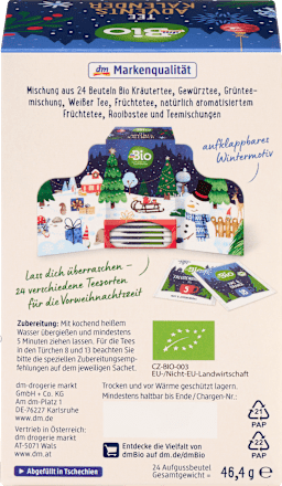 Adventskalender 2025, 24 fijne theesoorten, 1 st.