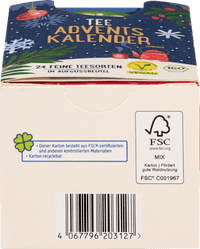 Adventskalender 2025, 24 fijne theesoorten, 1 st.
