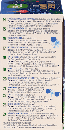 Adventskalender 2025, 24 fijne theesoorten, 1 st.