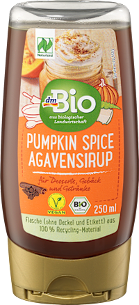Agavensirup Pumpkin Spice, vegan, 250 ml