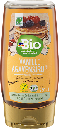 Agavensirup Vanille, vegan, 250 ml