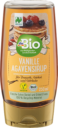 Agavensirup Vanille, vegan, 250 ml