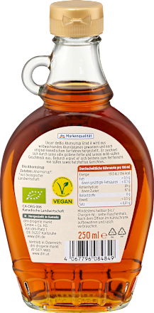 Ahornsirup Grad A, 250 ml