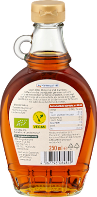 Ahornsirup Grad A, 250 ml