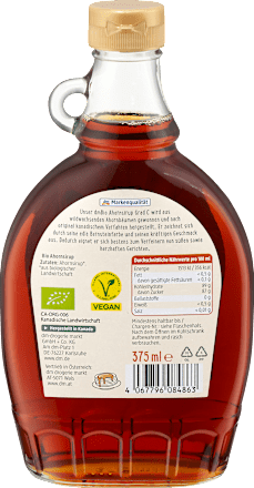Ahornsirup Grad C, 375 ml