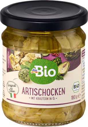 Artischocken, mit Kräutern in Öl, 180 g