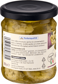 Artischocken, mit Kräutern in Öl, 180 g