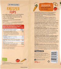 Babysnack Knusper Flips Tomate-Karotte ab 8 Monaten, 30 g