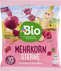 Babysnack Mehrkorn Sterne, ab 10 Monaten, 30 g