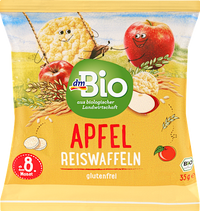 Babysnack Reiswaffeln Apfel, ab dem 8.Monat, 35 g