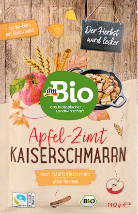 dmBio Backmischung Apfel Zimt Kaiserschmarrn, 140 g