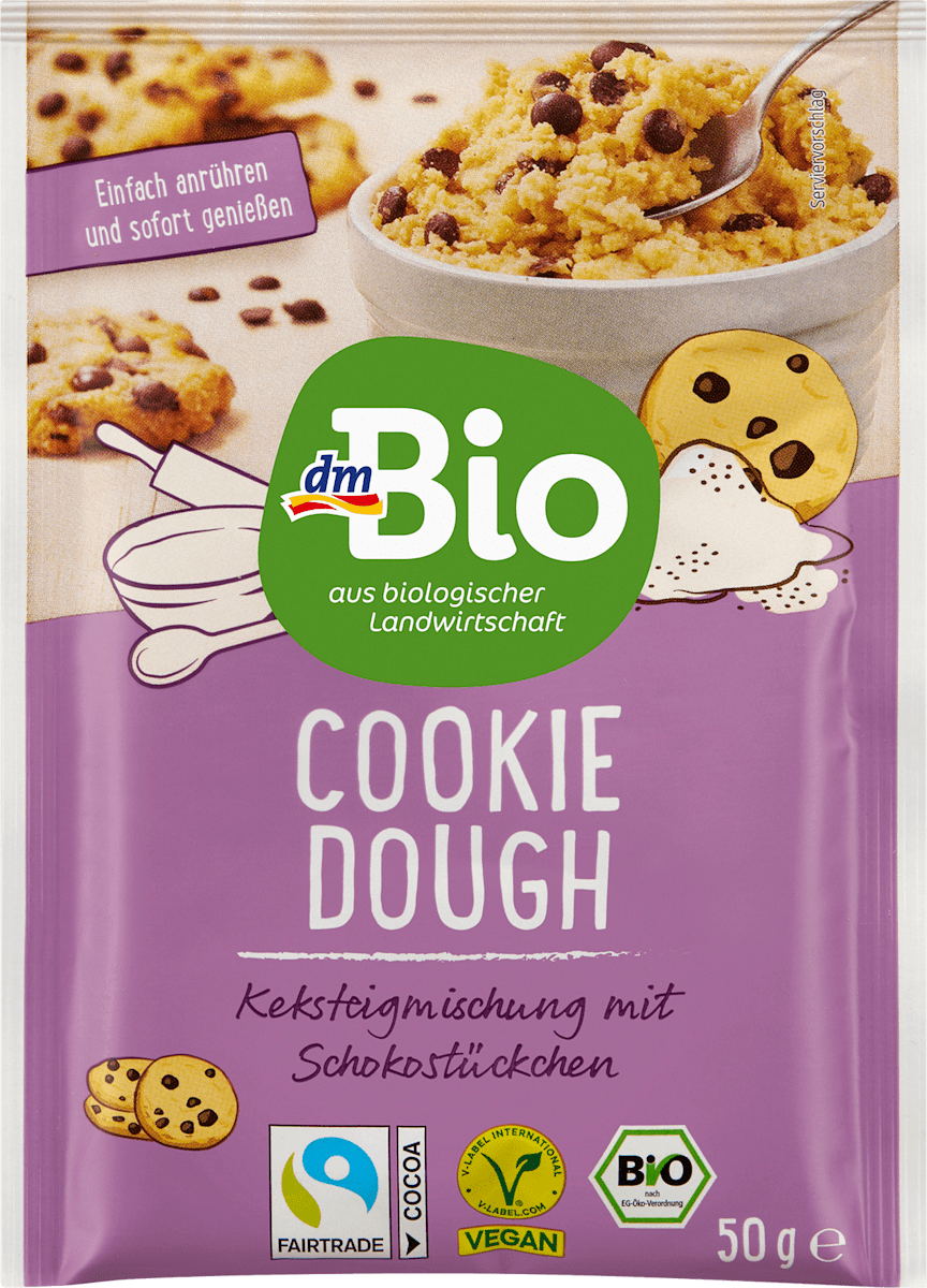 dmBio Backmischung, Cookie Dough, 50 g