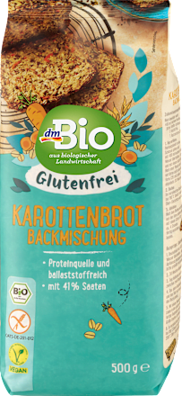 Backmischung Karottenbrot, glutenfrei, 500 g