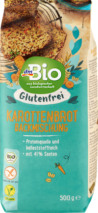 Backmischung Karottenbrot, glutenfrei, 500 g