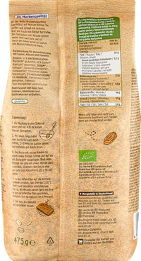 Backmischung Saatenbrot mit Nüssen, 475 g