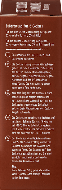 dmBio Backmischung, Soft Cookies Schokolade, 200 g