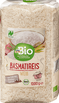 Basmatireis weiß, 1.000 g