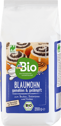 Blaumohn, gemahlen & gedämpft, 200 g