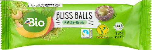 Bliss Balls, Matcha-Mango, 45 g