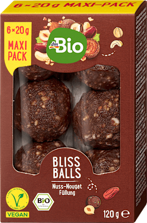 Bliss Balls, Nuss-Nougatfüllung, 120 g