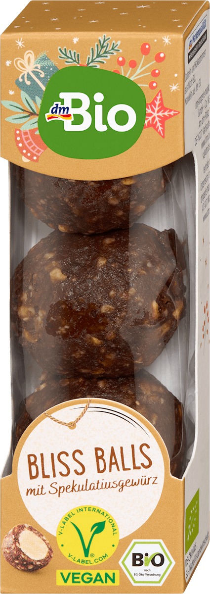 dmBio Bliss Balls, Spekulatius, 60 g