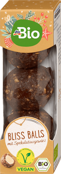 dmBio Bliss Balls, Spekulatius, 60 g