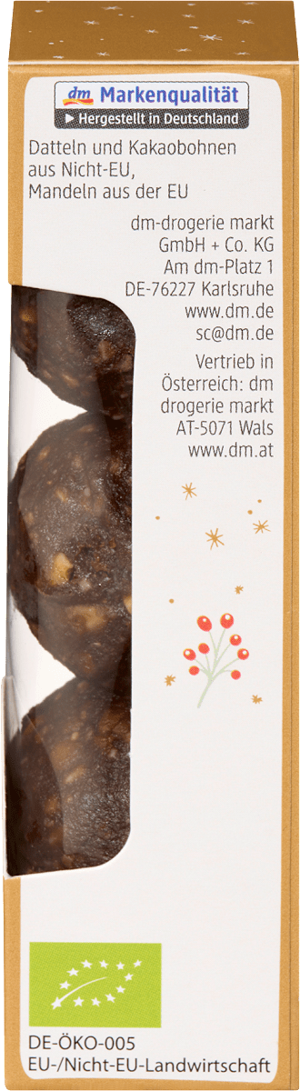 dmBio Bliss Balls, Spekulatius, 60 g
