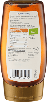 Blütenhonig in der Tube, 350 g