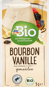 Bourbon-Vanille gemahlen, 5 g