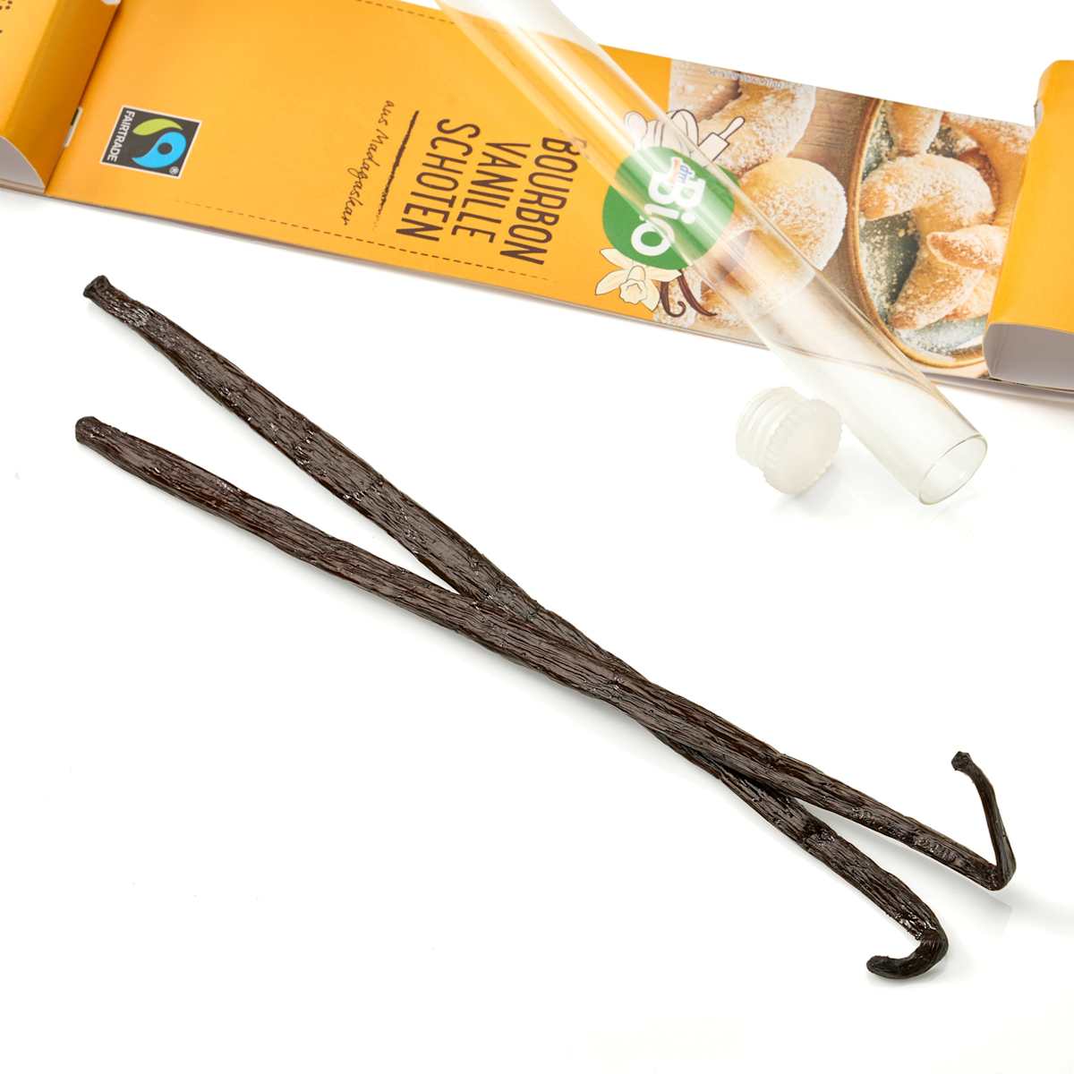 dmBio Bourbon Vanilleschote, 2 St