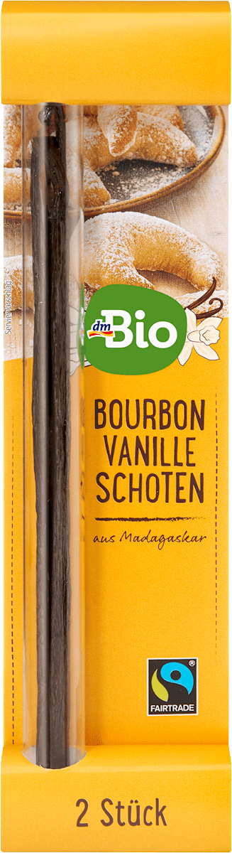 dmBio Bourbon Vanilleschote, 2 St