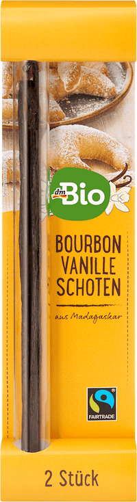 dmBio Bourbon Vanilleschote, 2 St