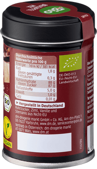 dmBio Bratapfelgewürz, 70 g