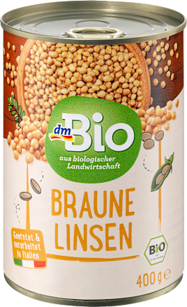 Braune Linsen, 240 g
