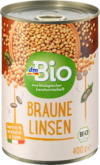 Braune Linsen, 240 g
