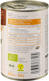 Braune Linsen, 240 g