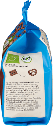 Brezeln, schokoliert in Vollmilchschokolade, 100 g
