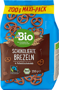 Brezeln, schokoliert in Vollmilchschokolade, 200 g