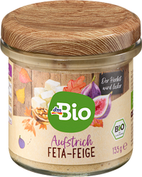 dmBio Brotaufstrich, Feta-Feige, 135 g