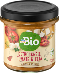 Brotaufstrich, Getrocknete Tomate & Feta, 135 g