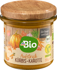 Brotaufstrich, Kürbis Karotte, 135 g