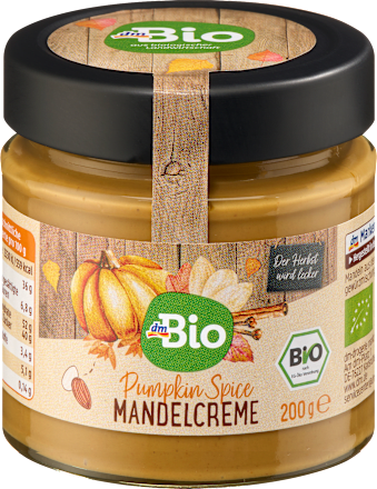 Brotaufstrich, Mandelcreme Pumpkin Spice, 200 g