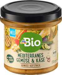 Brotaufstrich, Mediterranes Gemüse & Käse, 135 g