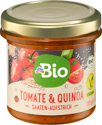 Brotaufstrich, Saatenaufstrich Tomate & Quinoa, 135 g