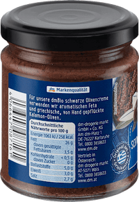 Brotaufstrich, Schwarze Olivencreme mit Feta, 190 g