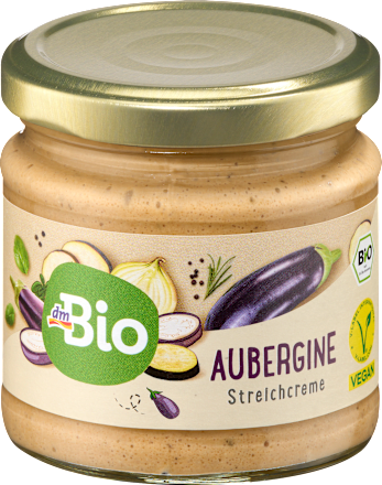 Brotaufstrich, Streichcreme Aubergine, 180 g