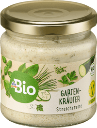 Brotaufstrich, Streichcreme Gartenkräuter, 180 g
